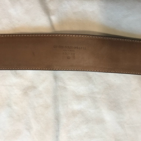 Gucci traditional pattern genuine belt. - Picture 3 of 4